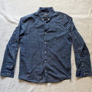 Blue H&M Button-Up Dress Shirt